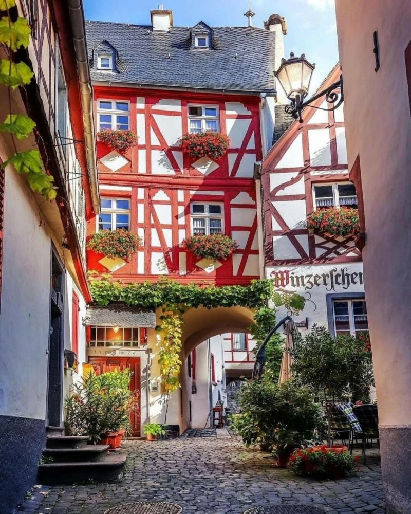 Германия - Очаровательные улицы Байльштайна (Beilstein), Германия  Photo_97
