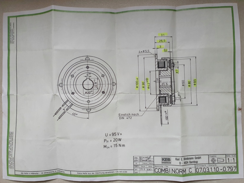 Plan Electro aimant  Kity Direct Drive 20230313