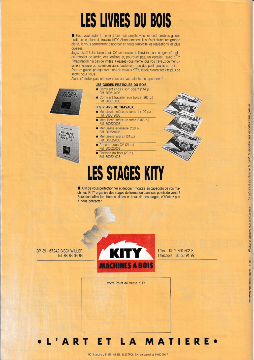 Catalogue KITY machines et outillages avec les références Catalo37