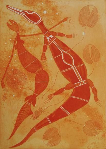 Йок-йок — женский дух-оборотень, которому поклоняются австралийские аборигены; русалка, живущая в священных водяных ямах Photo_34