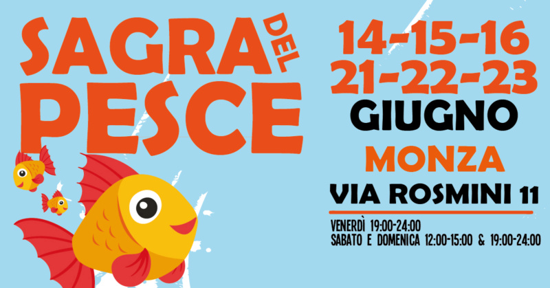 Monza: la Sagra del Pesce è un successo. Il grande evento gastronomico si ripeterà il prossimo weeke Locand16