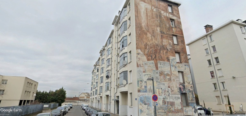 La cité idéale, en 25 fresques d'immeubles à Lyon. A112