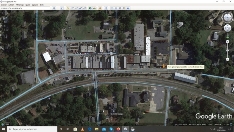Walking Dead, storybording with Google Earth and Street view A162710