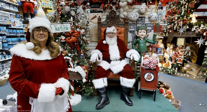 Pole Nord, ALASKA, USA: la maison du père Noel (boutique) A24