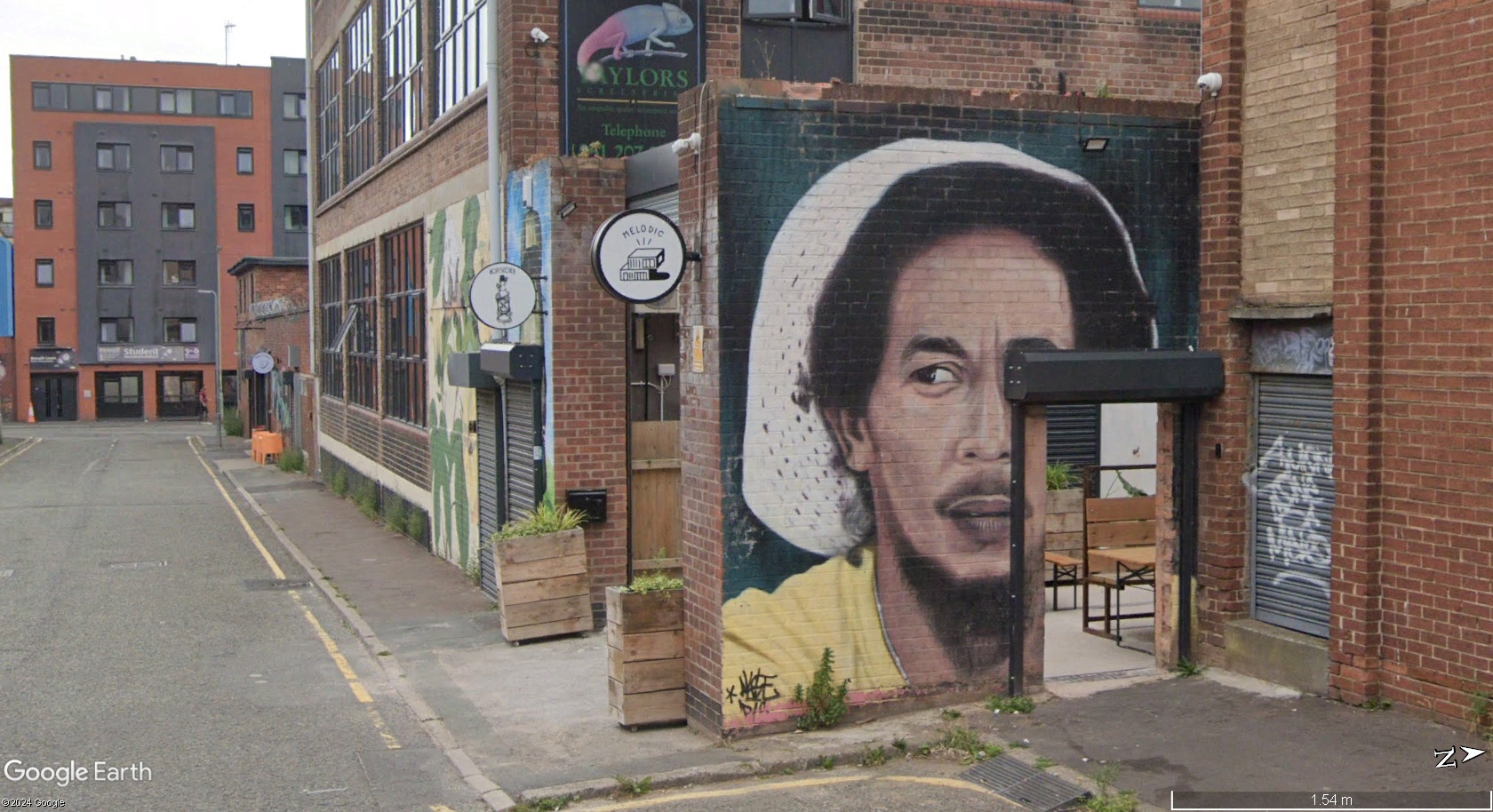 Bob Marley/  murals around the word. A272