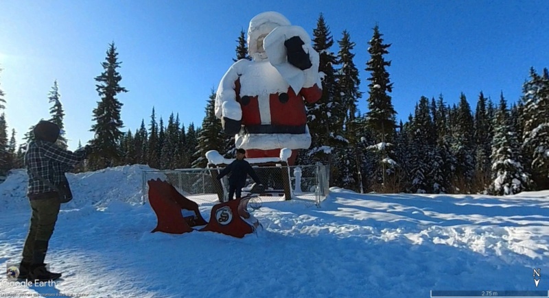 Pole Nord, ALASKA, USA: la maison du père Noel (boutique) A29
