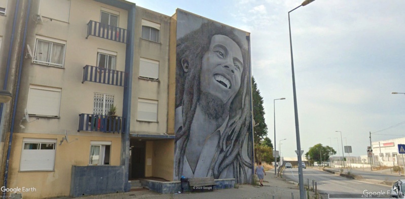 Bob Marley/  murals around the word. A321910