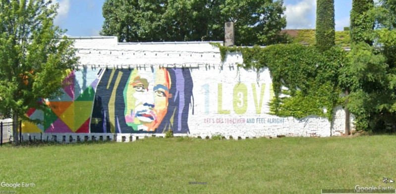 Bob Marley/  murals around the word. A322110
