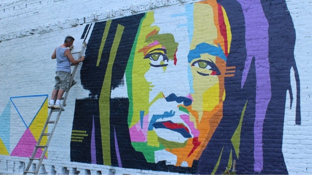 Bob Marley/  murals around the word. A322210