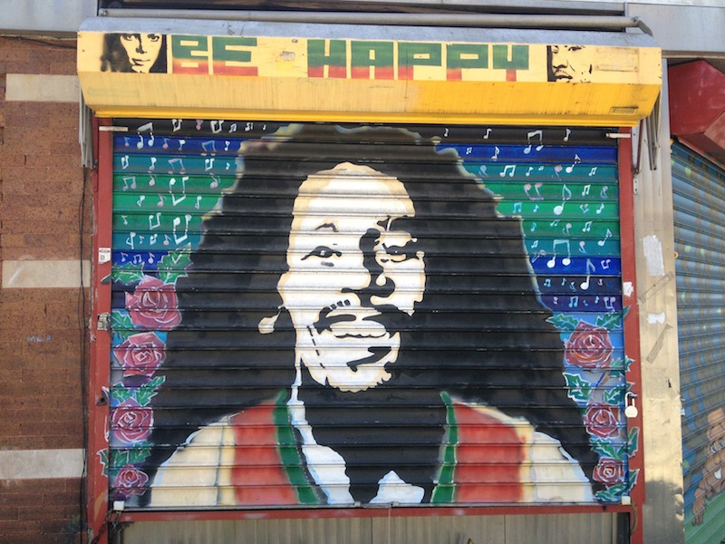 Bob Marley/  murals around the word. A328910