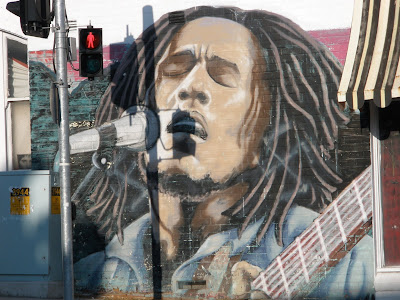 Bob Marley/  murals around the word. A339