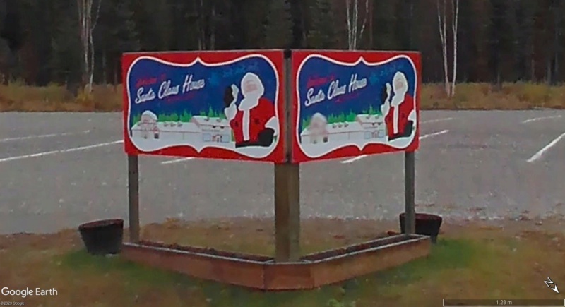Pole Nord, ALASKA, USA: la maison du père Noel (boutique) A36