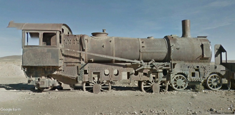 Cimetière de trains , Bolivie A408
