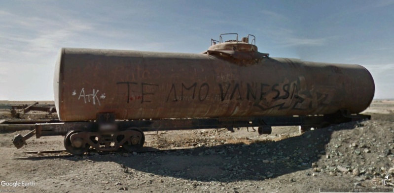 Cimetière de trains , Bolivie A409