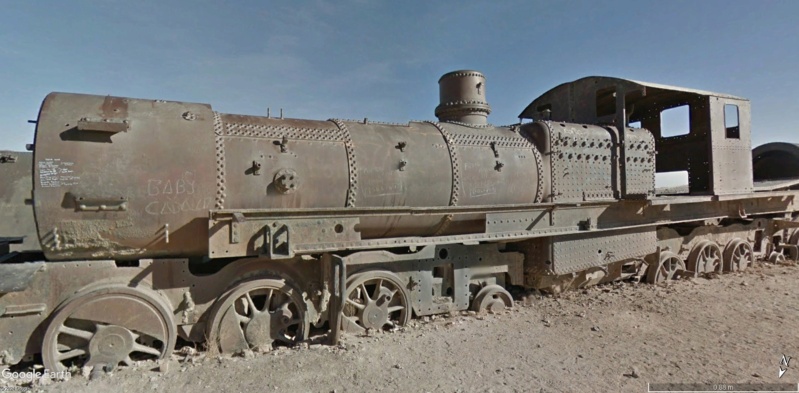 Cimetière de trains , Bolivie A410