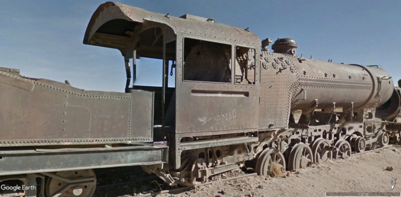Cimetière de trains , Bolivie A411
