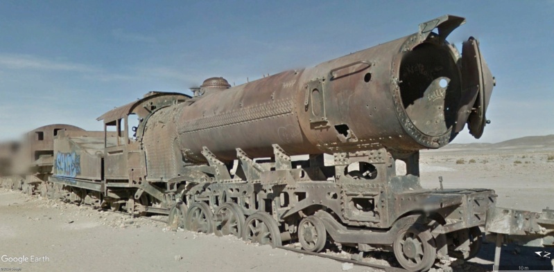 Cimetière de trains , Bolivie A412