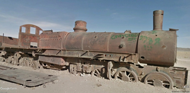 Cimetière de trains , Bolivie A415