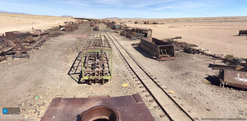Cimetière de trains , Bolivie A419