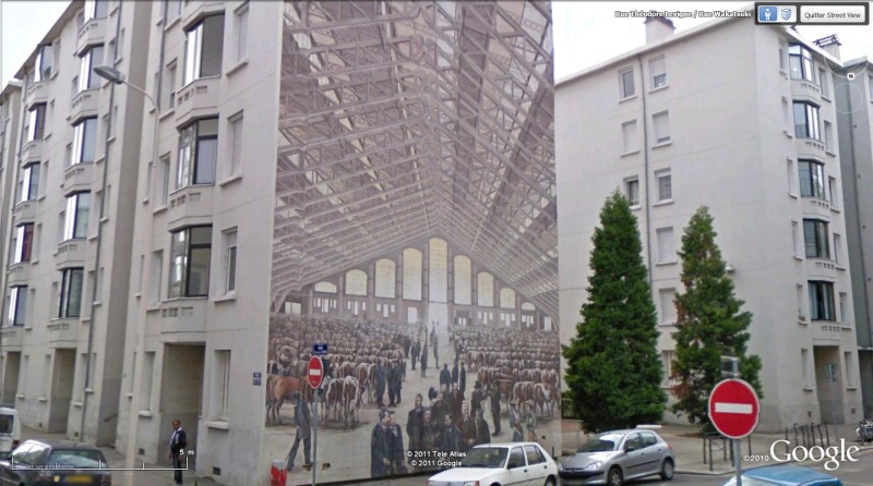 La cité idéale, en 25 fresques d'immeubles à Lyon. A93