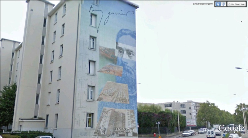 La cité idéale, en 25 fresques d'immeubles à Lyon. B10