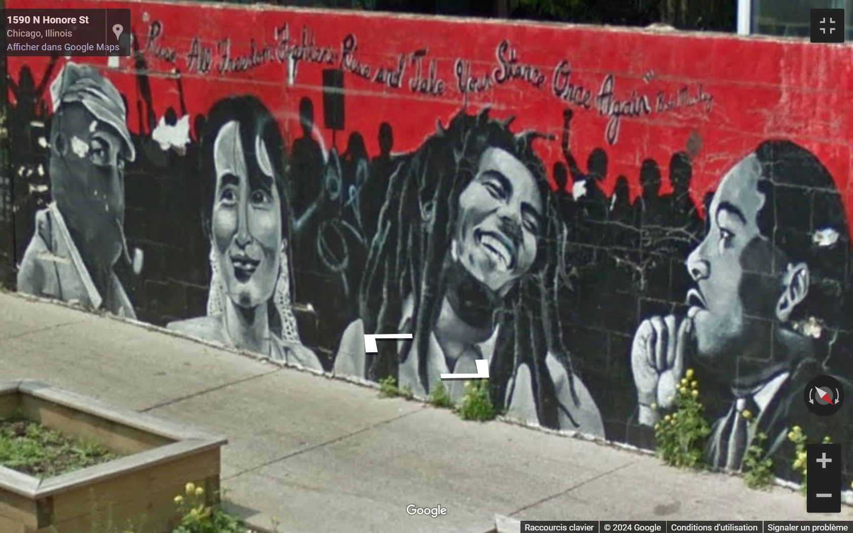 Bob Marley/  murals around the word. Captu516