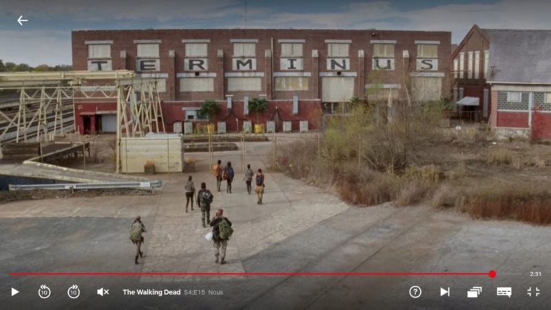 Walking Dead, storybording with Google Earth and Street view Q6710