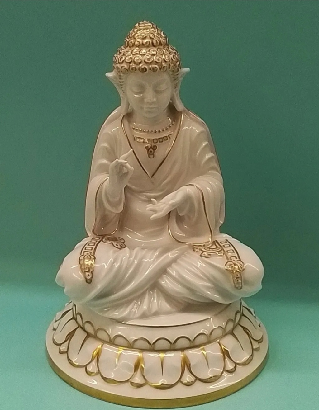 Hutschenreuther Porcelain Figure ""Buddha"" Screen17