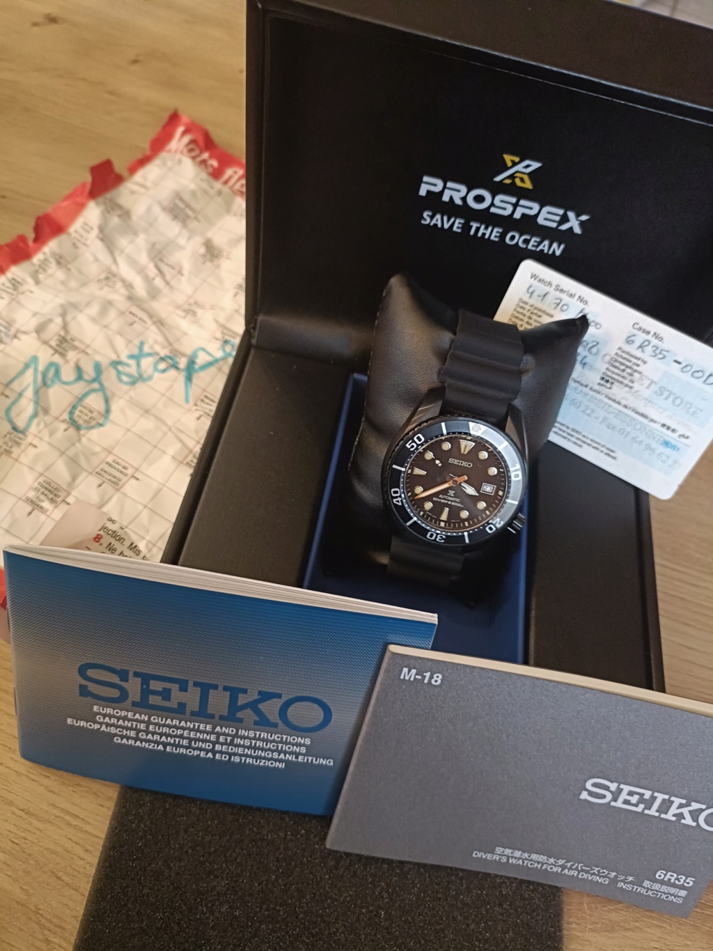 [Baisse de prix] Seiko Prospex Sumo Spb125j1 - édition limitée Black Series Img20219
