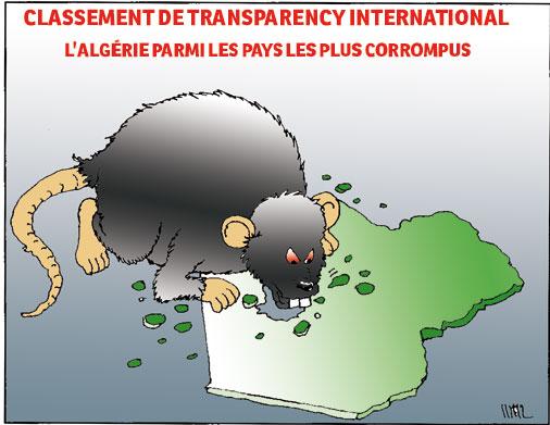 la corruption menace l'Algerie Al10