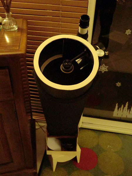 CROA test sur le mini télescope de voyage Miniju10