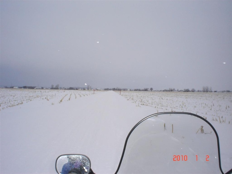 Ride report Lanaudiere sud sentier#3/Berthier-traverse/ Joliette/Rawdon 2janv2010 Dsc06811