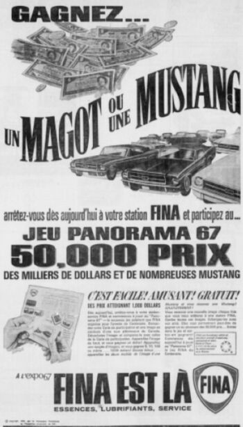 1967 Mustang FINA (concours) Fina111
