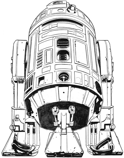 Des dessins de R2-D2 R2d2ar11