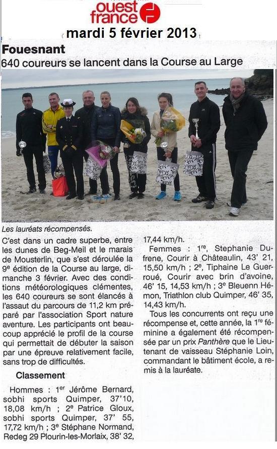 BE PANTHERE et sa ville marraine : FOUESNANT - Page 5 Ouest_11