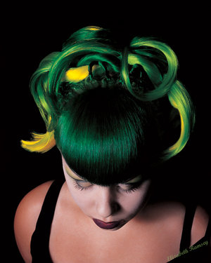 Galerie de Cheveux Verts poil aux ovaires 6dc26b10