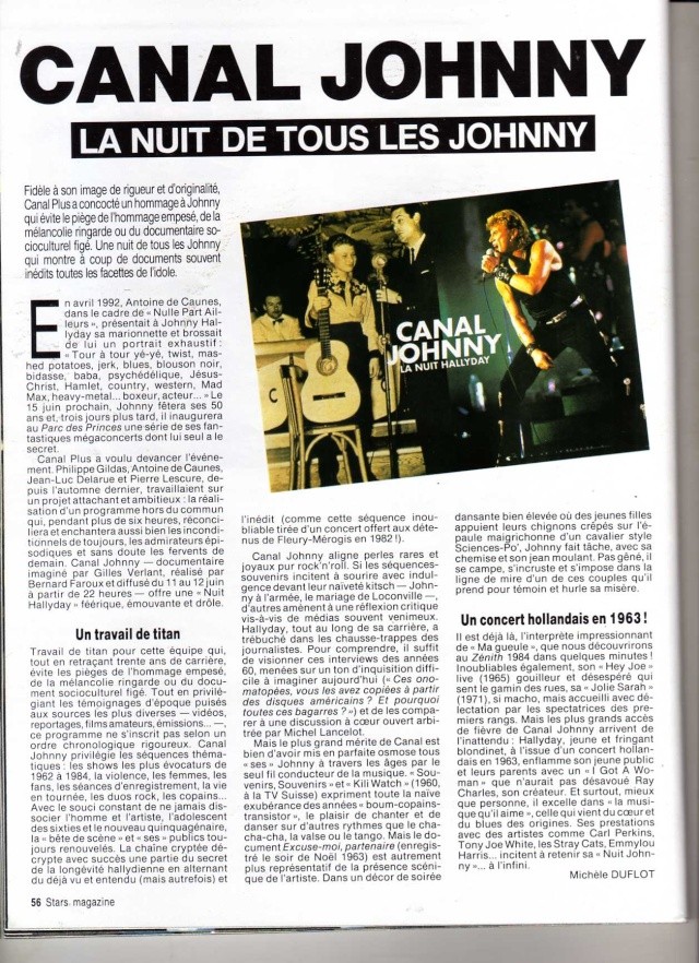 johnny rock n'roll animal stars magazine Img32511