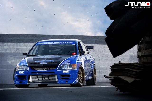 Mitsubishi EVO 8 Race Car 0311