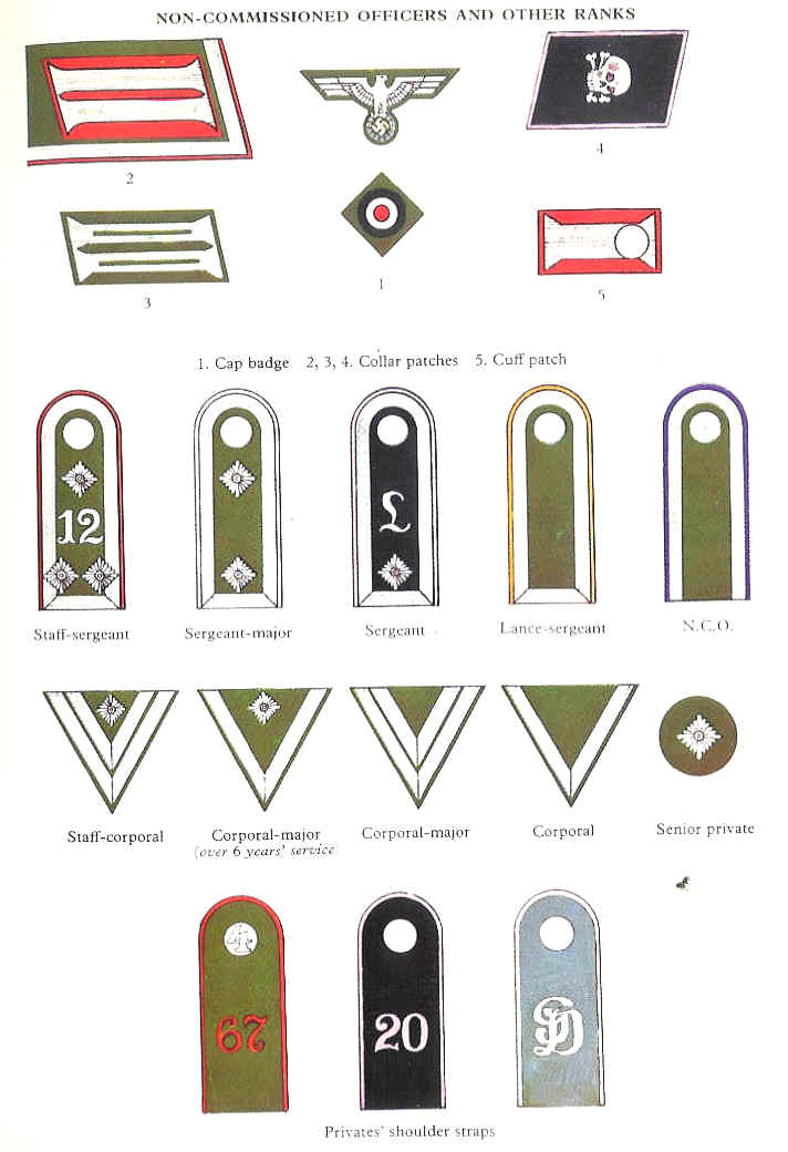 Insignias de la Infantería alemana 01a10