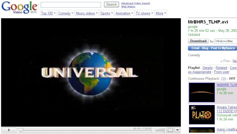 Cách download và xem phim bằng Google Video Player Google10