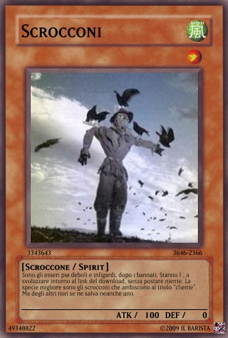 Carte di yu-gi-oh! personalizzate. Scrocc10