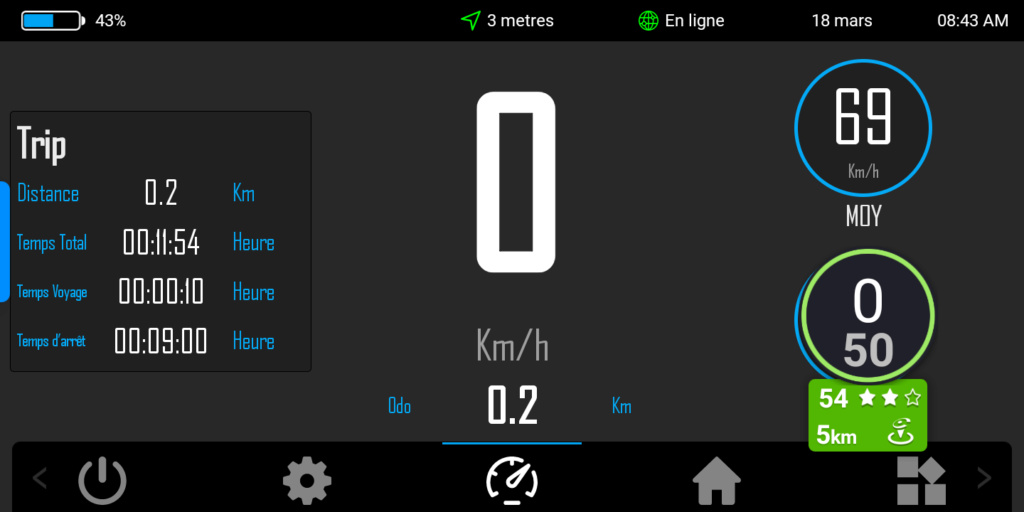 Application sympa pour visualiser et centraliser ses applications moto Android Screen12