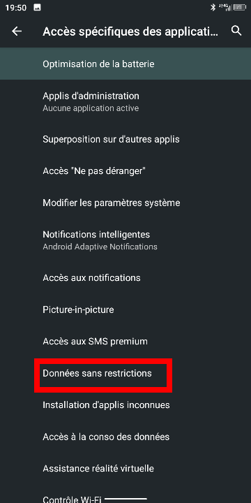 Duraspeed ou comment gérer ses applications et gérer ses notifications Screen17