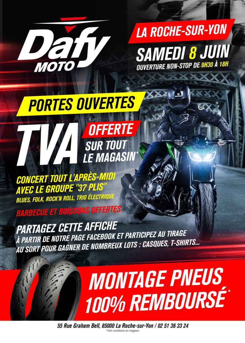 [EVENEMENTS] Portes ouvertes Dafy Moto La Roche sur Yon le 8 Juin!! 61429310