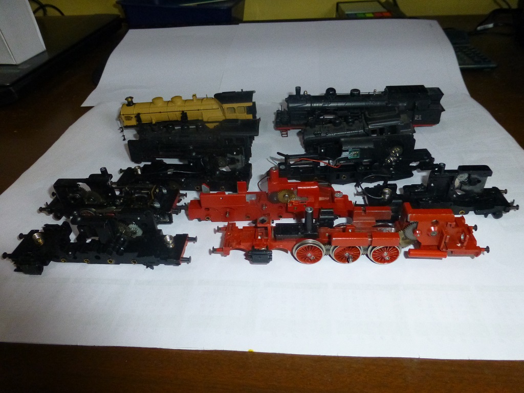 MA156 - LOT DE CHASSIS ET CARROSSERIE DIVERSES MARKLIN Ma156-10