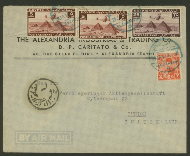 Ägypten - Briefe und andere Poststücke 0414