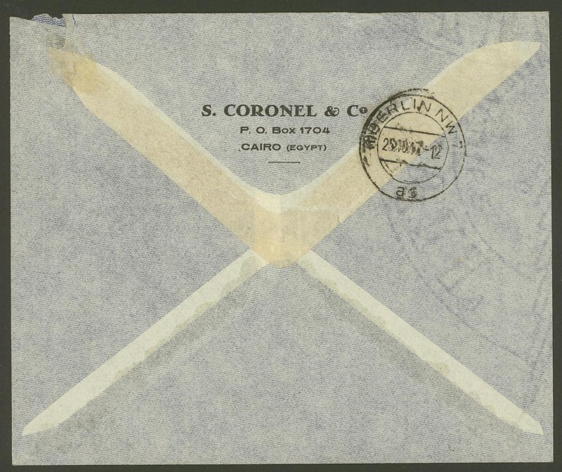 Ägypten - Briefe und andere Poststücke 06_10