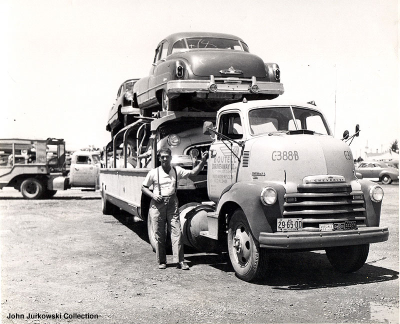 Photo de transporteurs de vieux chars 510