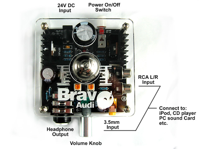 bravo - Ampli China "Bravo" Connec10