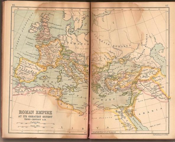 Geografía clásica y antigua (Mapas). Anv18